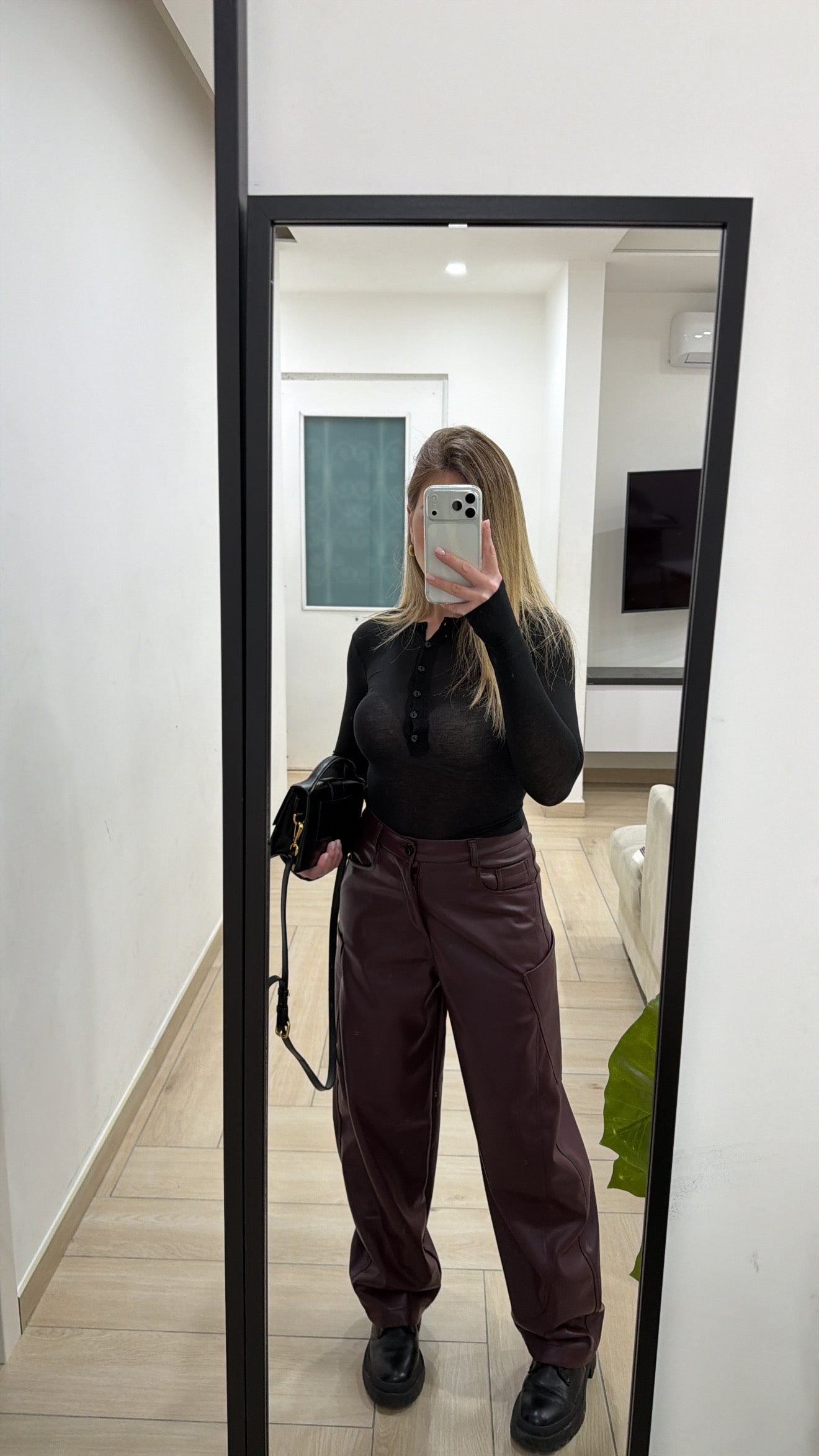 Pantalone ecopelle JustWest