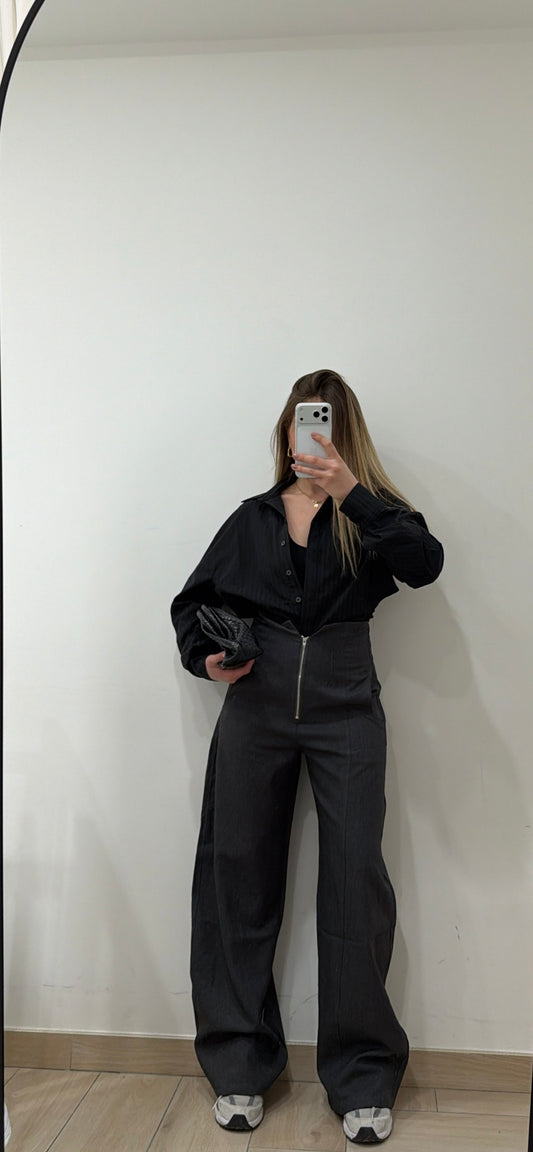 Pantalone con zip
