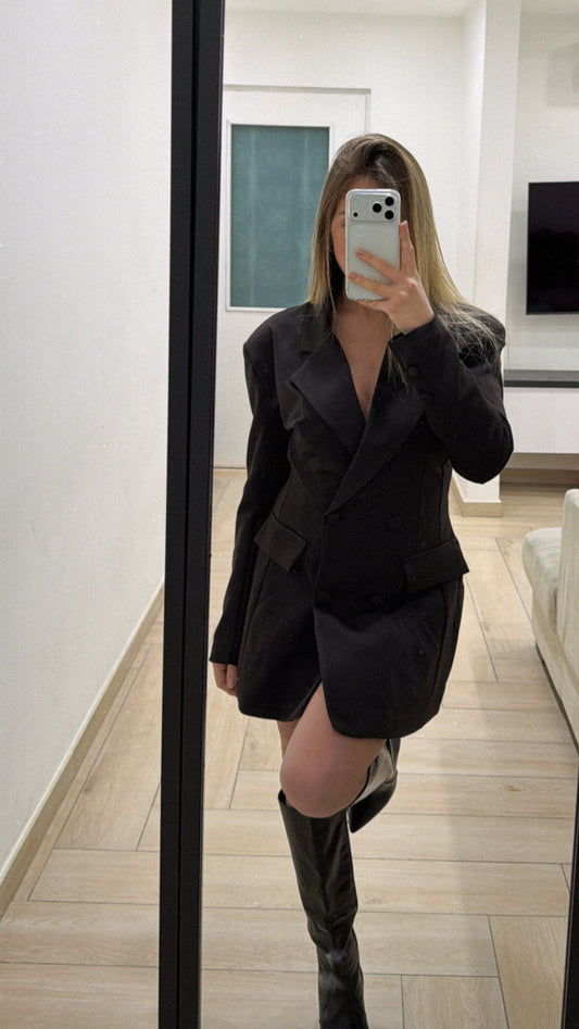 Abito giacca marrone