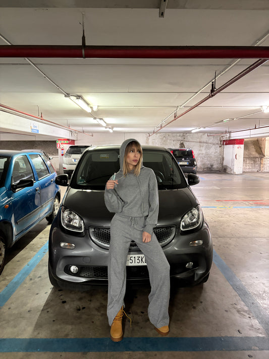 Coordinato lana rasata