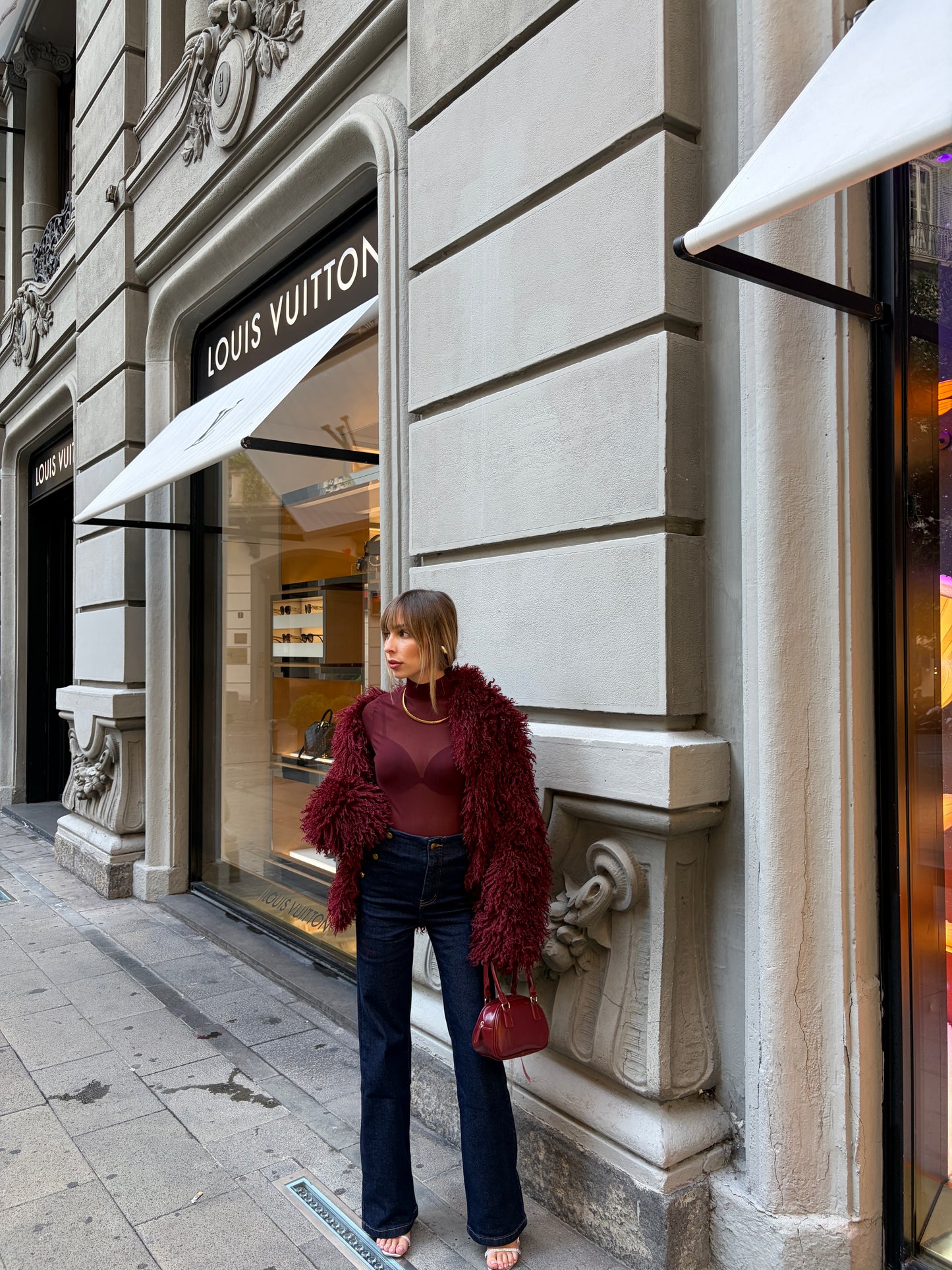 Body Semivelato bordeaux